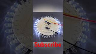 Diy 💡 🤯LED chaser circuit using CMOS IC CD4017 Logic Counter 20 LEDs and NE555 timer diy reels [upl. by Camilo]