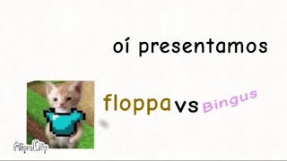 Floppa versus bingus pelea epica insertar texto [upl. by Oirramaj]