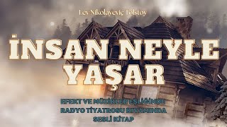 İNSAN NEYLE YAŞAR  TOLSTOY  SESLİ KİTAP  RADYO TİYATROSU [upl. by Nobel195]