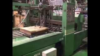 ISOWA Flexo Folder Gluer Model 6F 1992 [upl. by Trinatte]