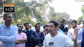 P1 Your Last Time Shamsi Vs Indian Christian Preacher  Speakers corner  Hyde park [upl. by Justus]