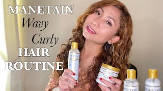 How to MANETAIN WavyCurly Hair Routine  Hair Care Tips [upl. by Gaige]