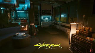 Cyberpunk 2077  Explore Japantown Apartment  Playstation 5 [upl. by Wawro83]