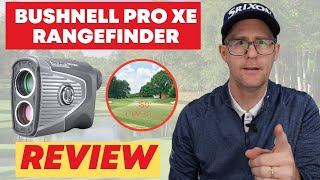 Bushnell Pro XE Golf Laser Rangefinder  Review [upl. by Anirtak943]