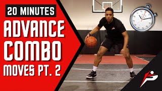 20 Min Dribbling Workout  Workout 18  Advance Combo Moves Part 2  Pro Training Basketball [upl. by Airottiv]