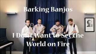 Barking Banjos  I Dont Want to Set the World on Fire [upl. by Aterg]