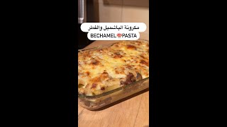 Béchamel Pasta you dont want to miss مكرونة الباشميل والفطر لا تفوتك [upl. by Slohcin]