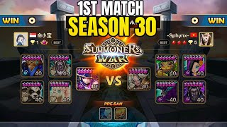 KELIANBAO Rank 1 vs SPHYNX Rank 4 Legend Tournament Season 30 Semi Final  Summoners War [upl. by Edras]