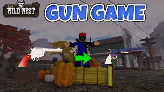 GUN GAME IN TWW The Wild West ROBLOX [upl. by Yor]