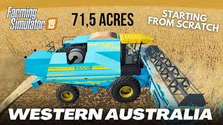 I work for a farmer harvesting rye ➤ 4x map of Western Australia ➤ 1 ➤ Farming Simulator 2019 [upl. by Anak]