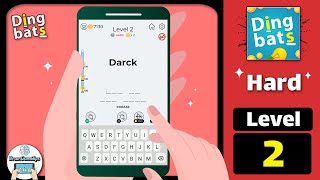 Dingbats Hard Level 2 Darck Walkthrough [upl. by Melamed]
