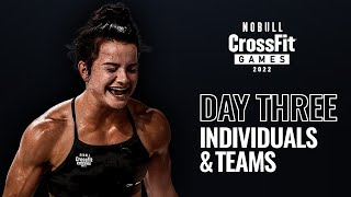 Friday Day 3 Individuals and Teams — 2022 NOBULL CrossFit Games [upl. by Adav]