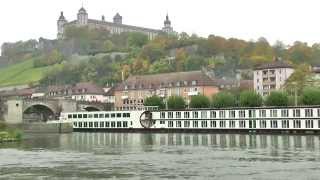 MS Nestroy auf Rhein und Main Rüdesheim amp Würzburg [upl. by Quiteris]