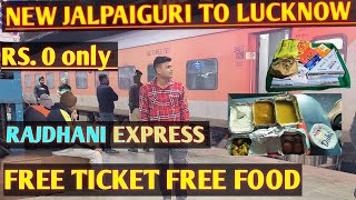 New Jalpaiguri to Lucknow 20505 Dibrugarh Rajdhani express train journey  Rajdhani Express [upl. by Kempe]