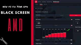 BLACK SCREEN AMD  FIX 100 Forever  feat RX 580 [upl. by Asserat]