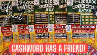 £15 of the New Triple Payout Scratch Cards vs £15 of Cashword Extra [upl. by Gabriele]