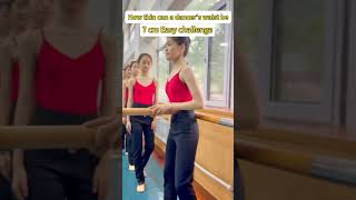 64How thin is the dancers waist，7 cm easy challengedance challenge beauty [upl. by Burn]