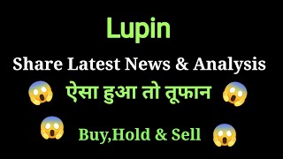 lupin share news today l lupin share price today l lupin share latest news today [upl. by Macnair]