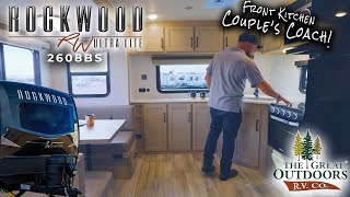 Our Most Popular Floorplan  Rockwood Ultra Lite 2608BS RV Review New RV [upl. by Nelleus]