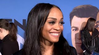 Bachelorette Rachel Lindsay Reveals Wedding Dress Designer Location of Bryan Abasolo Nuptials … [upl. by Ettenan]