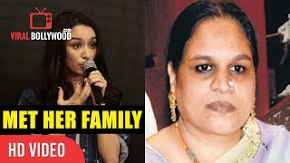 Shradha Kapoor Reaction On Haseena Parkar Family When She Met Them [upl. by Cecil877]