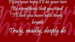 Savage Garden amp Truly Madly Deeply lyrics [upl. by Nivag]