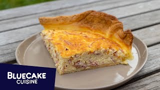 La recette de la quiche Lorraine  BlueCake Cuisine [upl. by Eiramnerual]