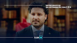 Rubikon me Adriatik Kelmendin  Dritan Abazoviq IshKryeministër i Malit të Zi  04032024 [upl. by Hanikas]