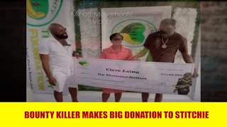 BOUNTY KILLER GIVES US 10000 TO LIEUTENANT STITCHIE [upl. by Ardnal]