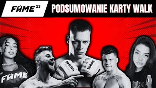 FAME MMA 23  KARTA WALK I KONFERENCJA LEXY CHAPLIN AMADEUSZ FERRARI ALAN KWIECIŃSKI TAAZY [upl. by Ariet]