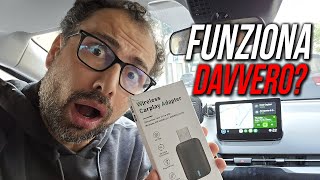 Android Auto Wireless con MENO DI 25€ LA PROVA e FUNZIONA [upl. by Ynnelg]