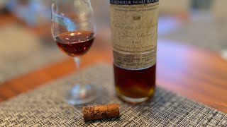 Chateau DYquem 1961 Trophy Sauternes Wine Review [upl. by Notxam]