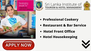 Hotel Courses  Sri Lanka Institute of Tourism amp Hotel Management  සිංහල [upl. by Thun]