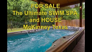 Swim Spa and House FOR SALE McKinney TX [upl. by Neih455]