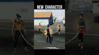 New Character 🧐 Free Fire New Character Ability Test  Test Girl Character🔥FF New Event 🤬shorts [upl. by Brelje]