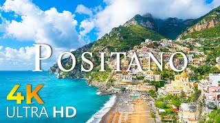 12 HOURS DRONE FILM quotPOSITANO in 4K quot  Relaxation Film 4K  beautiful places in the world 4k [upl. by Reseda709]