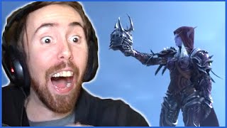 Asmongold Cant Believe THIS is the NEW EXPANSION  quotShadowlandsquot REVEAL at BlizzCon [upl. by Nanni]