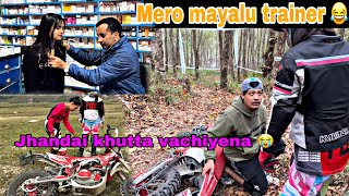 POKHARA ENDURO RACE PRACTICE GARDA YESTO VA  💔🥹JHANDAI KHUTTA VACHIYO [upl. by Sirob]