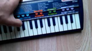 Bontempi piano [upl. by Enoval]