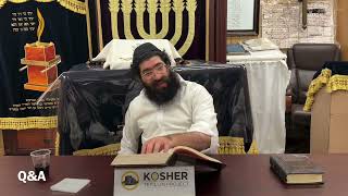 QampA 5 Rav Asher Gadaev 5784 ￼ [upl. by Ahsyekat]