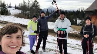 Nordic Walking Szpiglasowy Residence Poronin 22022024 [upl. by Rodge808]