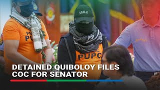 Detained Quiboloy to run for senator  ABSCBN News [upl. by Gloria]