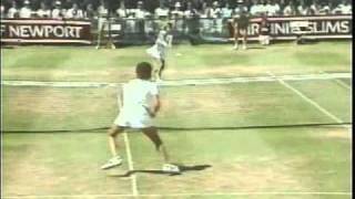 Chris Evert d Pam Shriver  1985 Newport Final [upl. by Irec]