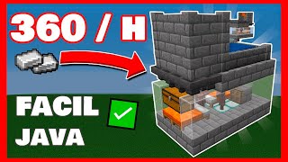 ⭐ Como HACER una GRANJA de HIERRO en MINECRAFT 120 1202 JAVA ⭐ FACIL ✅  Minecraft Java [upl. by Oderfigis338]