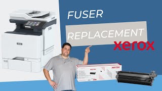 How to quickly replace the fuser Xerox VersaLink C625 [upl. by Byrle236]