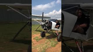 KFA Safari with Verner 7 Cyl Radial Engine Start [upl. by Willard]