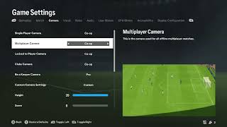 The BEST Settings for FC 24  Camera Display Gameplay [upl. by Fronniah]