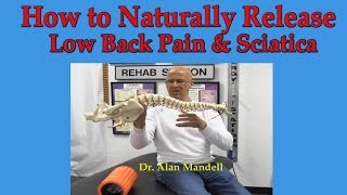 How to Naturally Release Lower Back Pain Pinched Nerve and Sciatica  Dr Mandell [upl. by Lina]