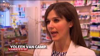 VTM nieuws  elektronisch voorschrift  Yoleen Van Camp [upl. by Griffis]