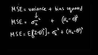 Mean Square Error  Par A  Dougherty Review Chapter  Econometrics [upl. by Kingsbury760]